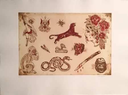 Grabado Lakra (Dr.) - Untitled, #7