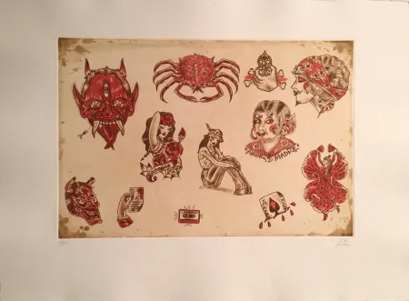 Grabado Lakra (Dr.) - Untitled, #8