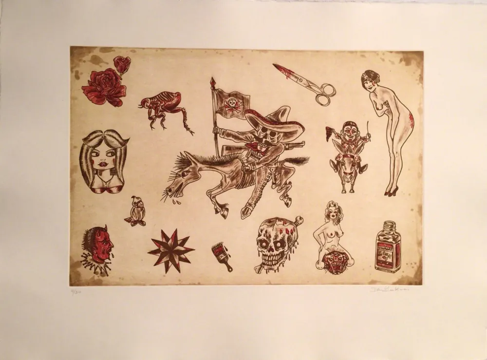 Grabado Lakra (Dr.) - Untitled, #9