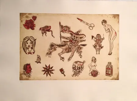 Grabado Lakra (Dr.) - Untitled, #9