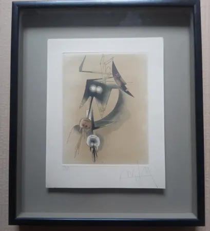 Aguafuerte Lam - Croiseur Noir  III