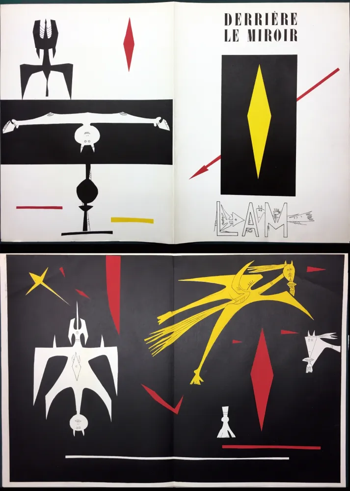 Libro Ilustrado Lam - DERRIÈRE LE MIROIR N° 52. Wifredo LAM. Janvier 1953.
