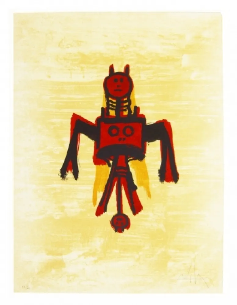 Litografía Lam - El ultimo viaje del buque fantasma - 11