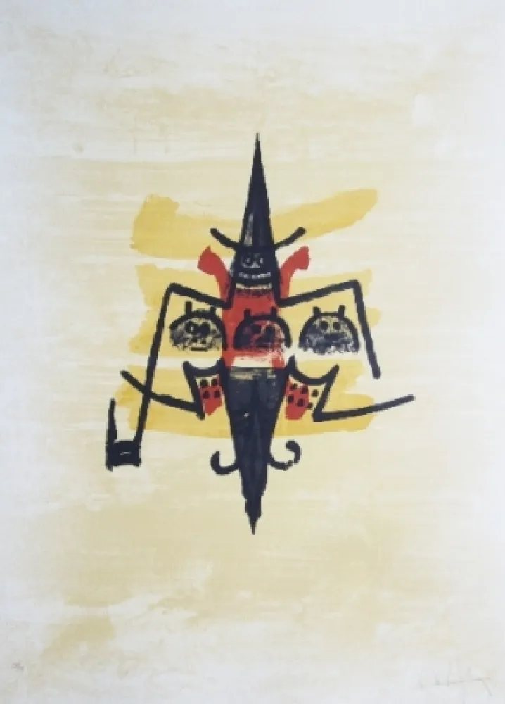 Litografía Lam -  El ultimo viaje del buque fantasma - 12