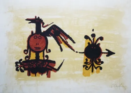 Litografía Lam - El ultimo viaje del buque fantasma - 5