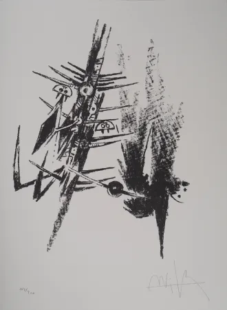 Grabado Lam - Figures Fantastiques