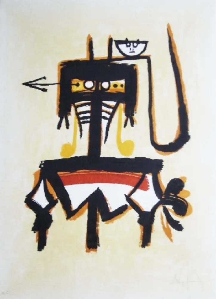 Litografía Lam - Galerie Joan Prats