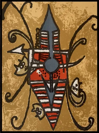 Litografía Lam - Oiseau du possible