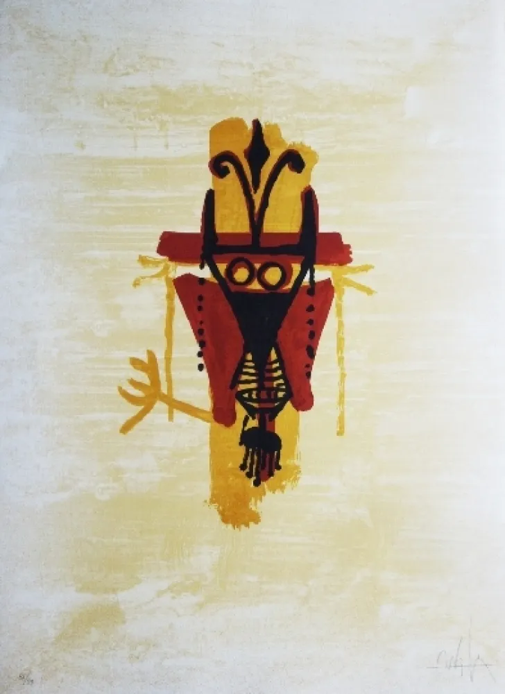 Litografía Lam - Paris