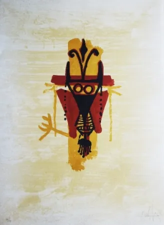 Litografía Lam - Paris