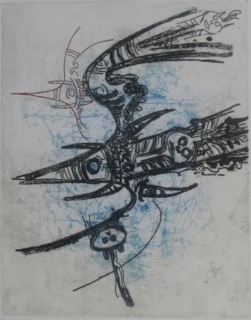 Aguatinta Lam - Sans titre