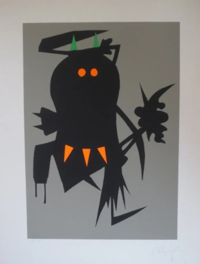 Serigrafía Lam - Sans titre