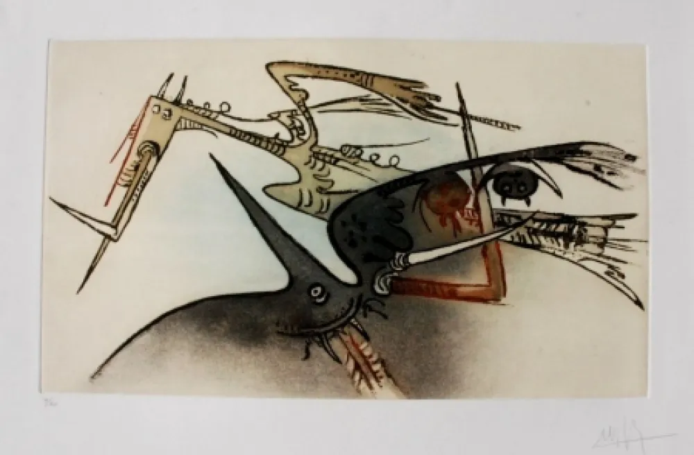 Aguafuerte Y Aguatinta Lam - Senza titolo