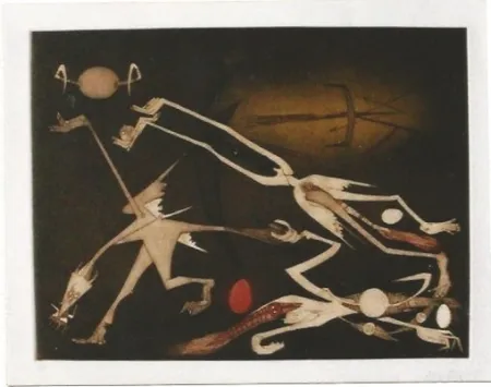 Grabado Lam - Senza titolo