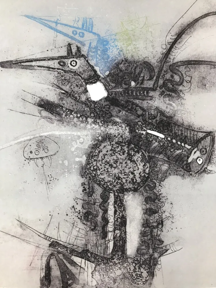 Aguafuerte Lam - Untitled 