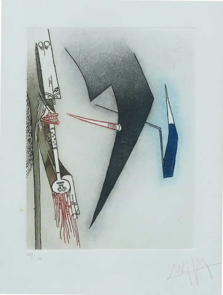 Grabado Lam - UNTITLED