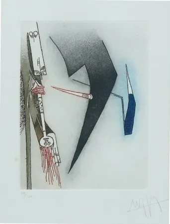 Grabado Lam - UNTITLED