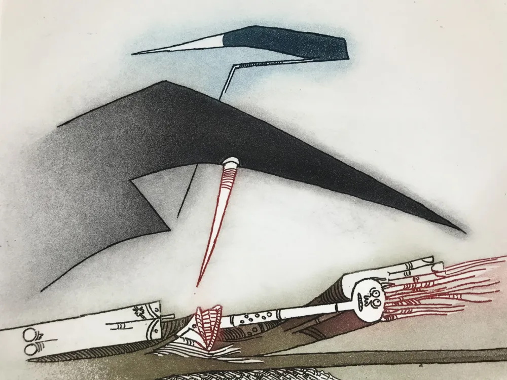 Aguafuerte Y Aguatinta Lam - Vingtième Parallèle Suite ( 20th Parallel Series )