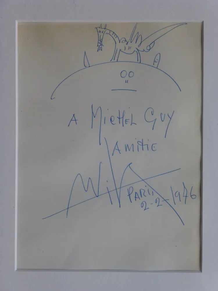 Sin Técnico Lam - Visage et animal fantastique 