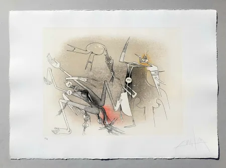 Aguatinta Lam - Visble invisible