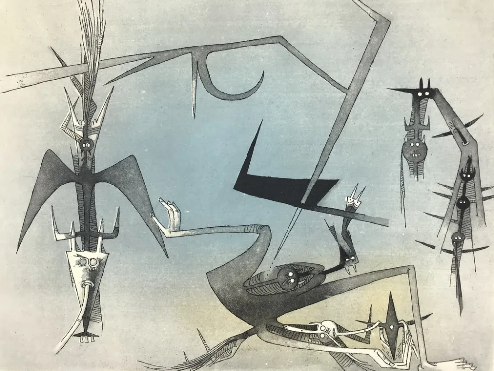 Aguafuerte Y Aguatinta Lam - Visible Invisible