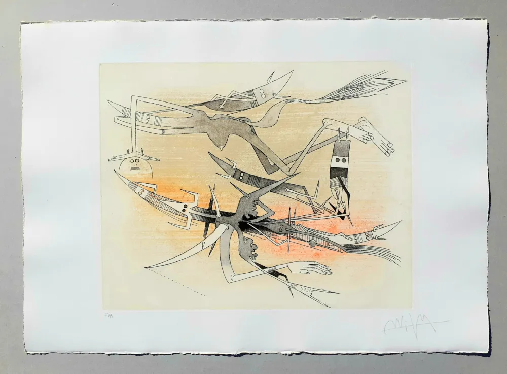 Aguatinta Lam - Visible invisible