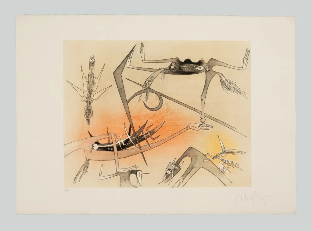 Grabado Lam - Visible invisible