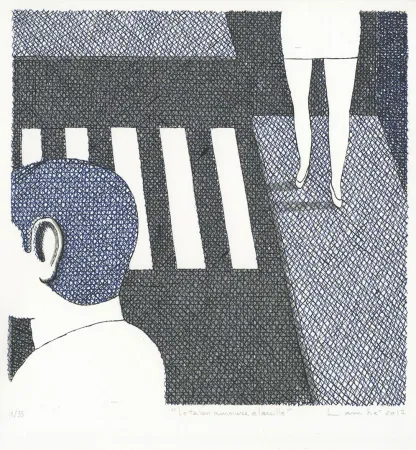 Litografía Lambé - Le talon murmure à l'oreille