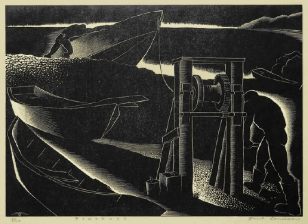 Relieve Landacre - Poachers