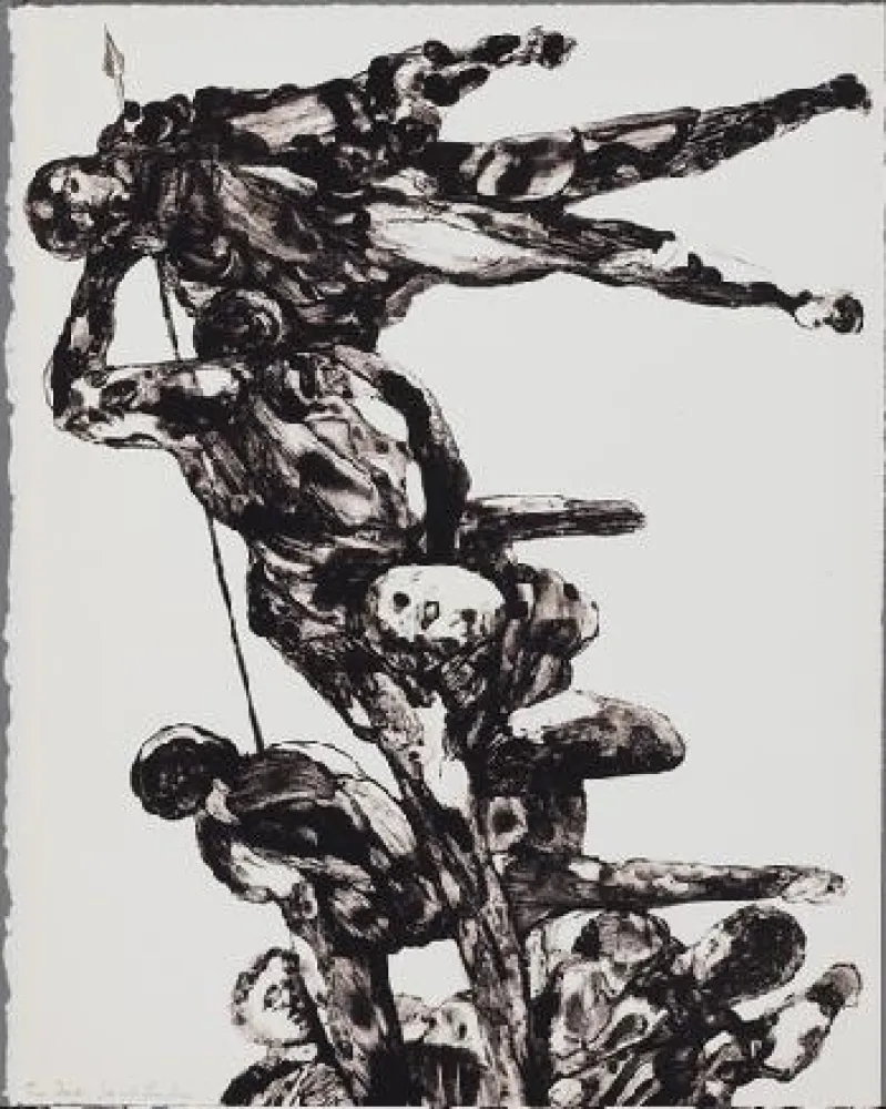 Litografía Landau - Charades