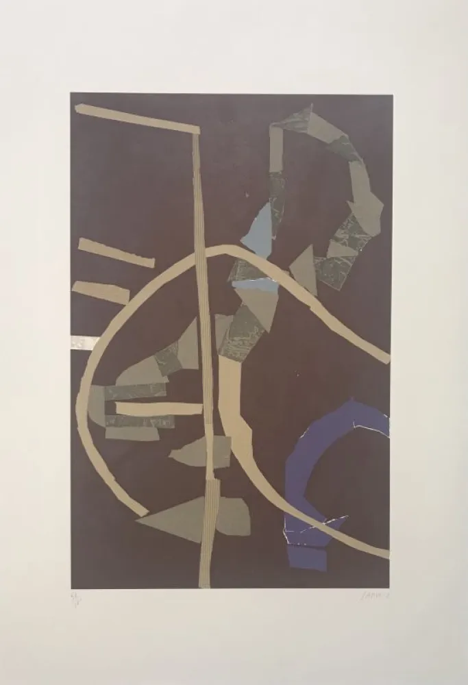 Litografía Lanskoy - Journal d'un fou 