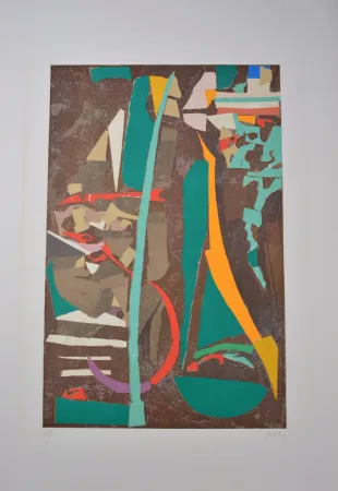 Litografía Lanskoy - Journal d'un fou