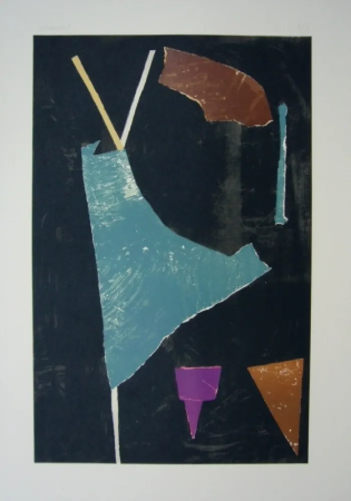 Litografía Lanskoy - Journal d'un fou