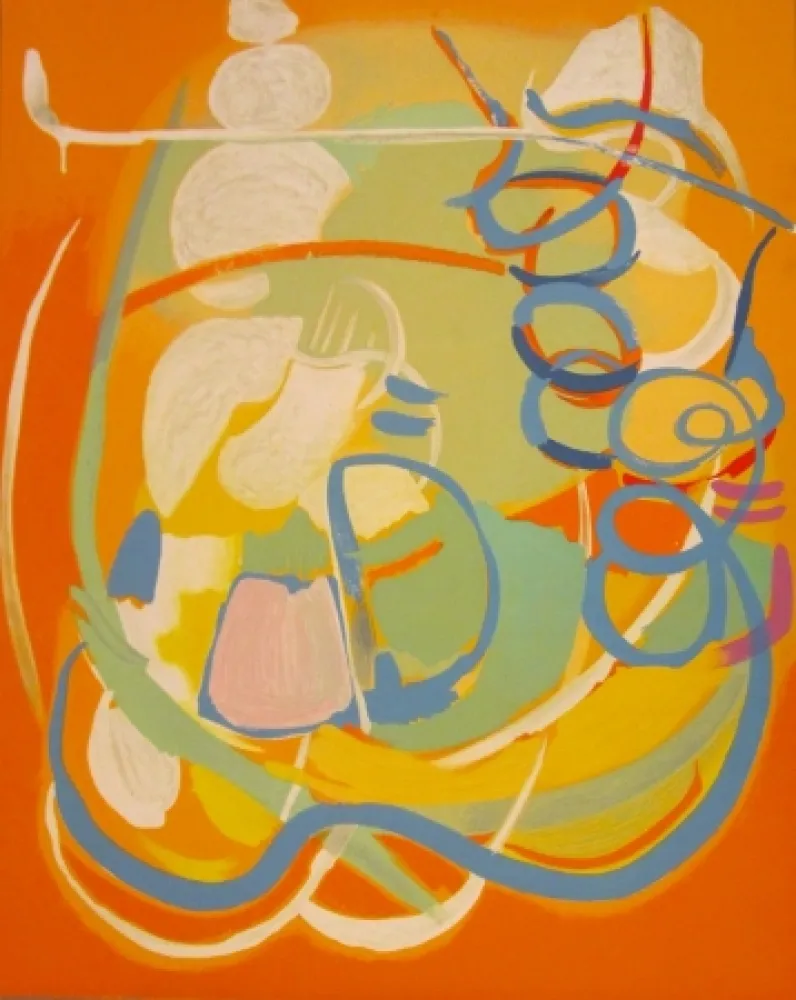 Litografía Lanskoy - Lithograph from the Génèse Portfolio