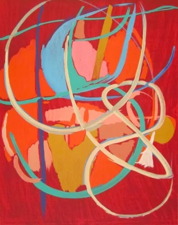 Litografía Lanskoy - Lithograph from the Génèse Portfolio