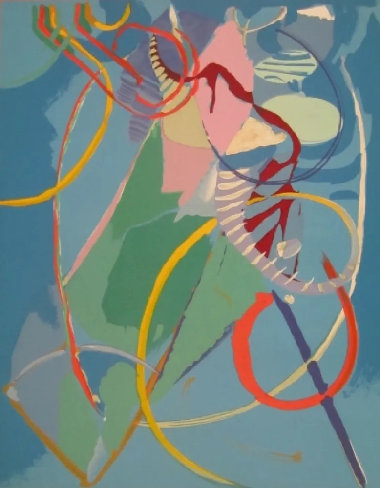 Litografía Lanskoy - Lithograph from the Génèse Portfolio