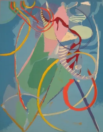 Litografía Lanskoy - Lithograph from the Génèse Portfolio