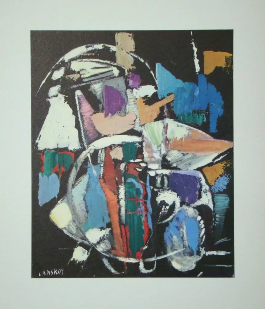 Litografía Lanskoy - Objet sans ombre