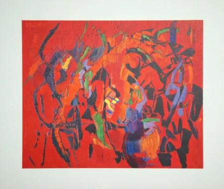 Litografía Lanskoy - Rupture poétique