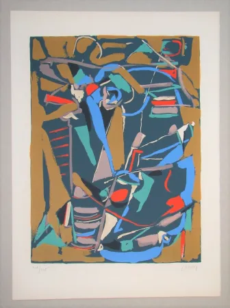 Litografía Lanskoy - Sans titre