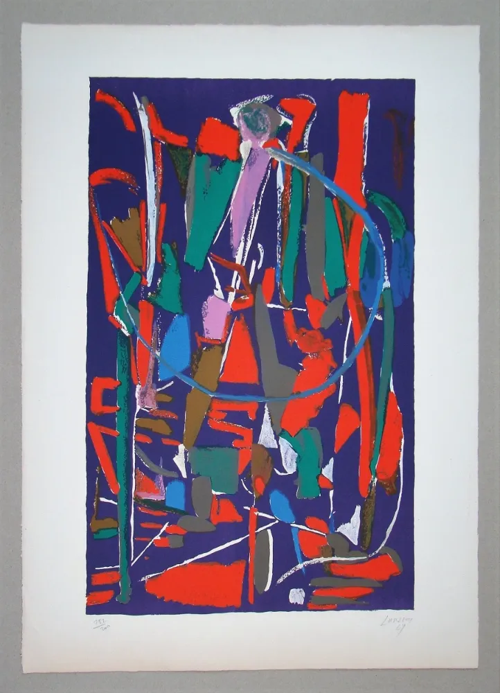 Litografía Lanskoy - Sans titre