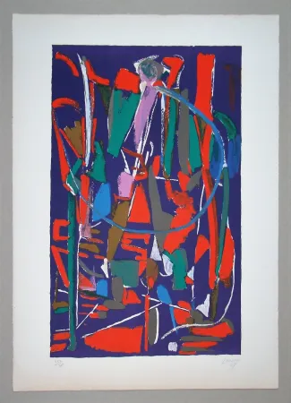 Litografía Lanskoy - Sans titre