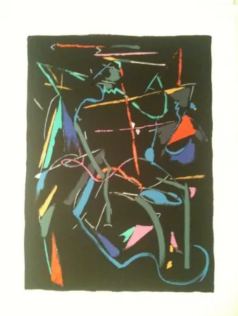 Litografía Lanskoy - Sans titre