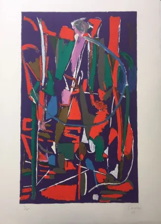 Litografía Lanskoy - Sans titre 