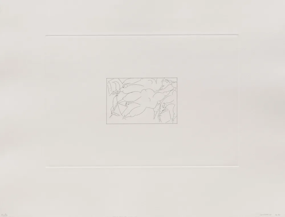 Grabado Lanzarini  - Biennale