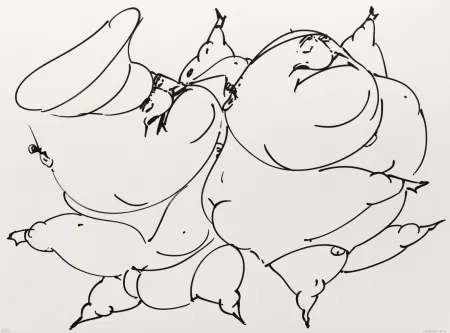 Litografía Lanzarini  - Coreografía