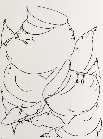 Litografía Lanzarini  - Demostración de autoridad