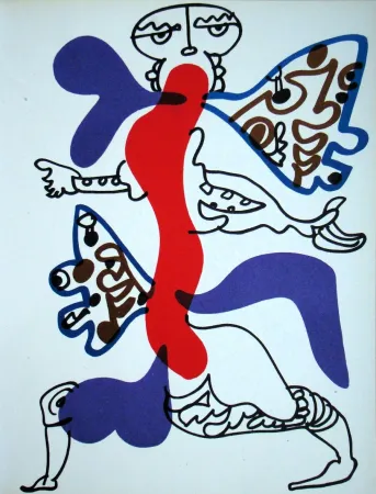 Litografía Lapicque - Apocalypse