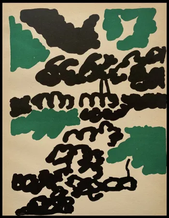 Litografía Lapicque - Composition 