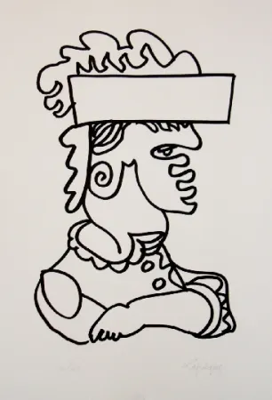 Litografía Lapicque - Iago